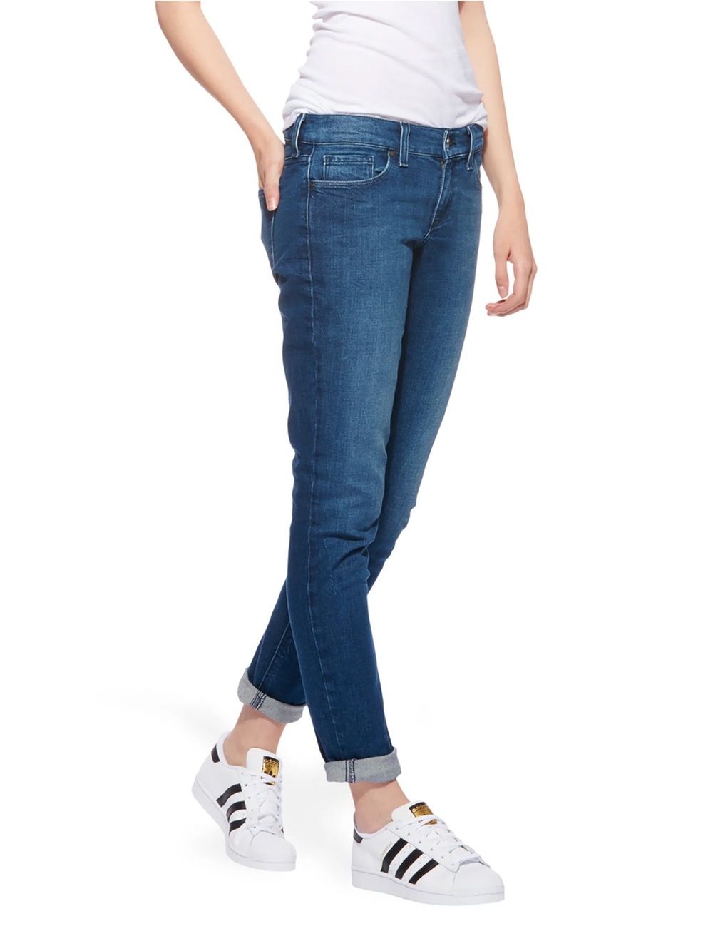 MOTT & BOW Boyfriend Midrise Slim Straight Sz: 30